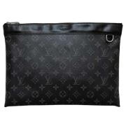 Pre-owned Svart skinn Louis Vuitton Clutch