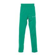 Grønne bukser med side stripe detaljer
