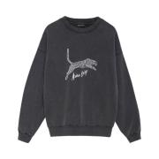 Leopard Print Spencer Sweatshirt