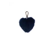 Mink Hjerte Marineblå