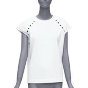 Pre-owned Hvit bomull Alexander McQueen Topp