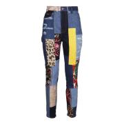 Multifarget Patchwork Skinny Bukser