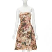 Pre-owned Rosa ull Dolce & Gabbana kjole