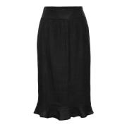 Klassisk Franca Linen Skirt