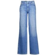 Stilige Wide Jeans i Blått