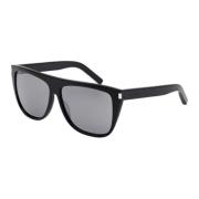 SL 1 Sunglasses, Black/Grey Silver