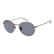 Matte Bronze/Blue Sunglasses AR 6128