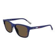 Matte Blue/Brown Sunglasses