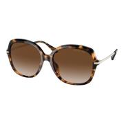 Geneva Sunglasses - Dark Havana/Brown Shaded