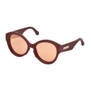 Burgundy/Brown Montecristo Sunglasses