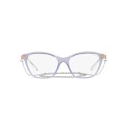 Transparent Violet Eyewear Frames