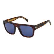 DB 7044/S Sunglasses in Dark Havana/Blue