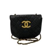 Pre-owned Svart skinn Chanel skulderveske