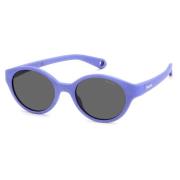 Glitter Violet/Grey Sunglasses