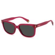 Fuchsia/Grey Sunglasses