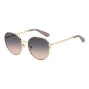 Pale Gold/Grey Brown Sunglasses Carlita