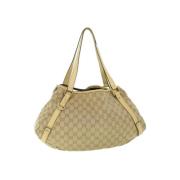 Pre-owned Brun bomull Gucci Tote