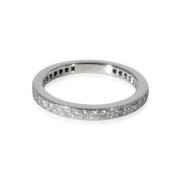 Pre-owned Solv Platinum Tiffany & Co. Ring