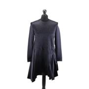 Pre-owned Navy Silk Dior kjole