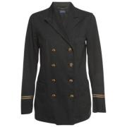 Pre-owned Svart denim Ralph Lauren jakke
