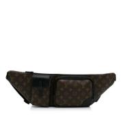 Pre-owned Brunt lerret Louis Vuitton Bumbag