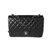 Pre-owned Svart skinn Chanel Flap Bag