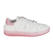 Hvite Clay Low Top Sneakers