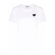Svart Hjerte Logo T-Skjorte