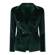 Velvet Dobbeltradet Blazer