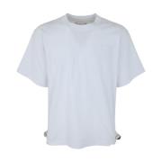 Nylon Bomull Jersey T-Skjorte