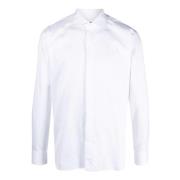 Hev din formelle garderobe med hvit bomullsskjorte