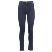 Klassiske Blå Skinny Jeans for Kvinner