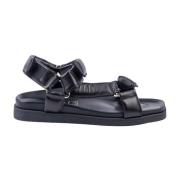 Ankelstropp Polstret Lær Sandal