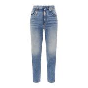 Slim-Fit Cropped Jeans for kvinner