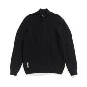 Mørke Svarte Cardigan Sweaters
