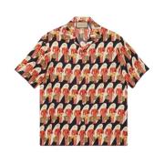 Silketwill Bowling Skjorte med All-Over Print