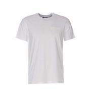 Lett Naturlig Hvit T-skjorte