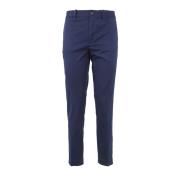 Smale Chino Bukser med Flat Front