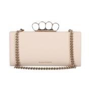 Four Ring Case beige bag by Alexander Mcqueen; innovative, exciting, u...