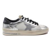 Stardan Sneakers - Hvit Sølv Svart