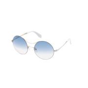 Solbriller med stilig Dorado-ramme og blå gradientlinser