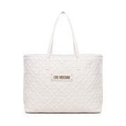 Quiltet Design Shoppingbag for Kvinner