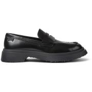 Asymmetriske Loafers i Skinn