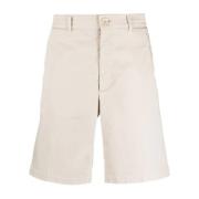 Klassiske Beige Bermuda Shorts