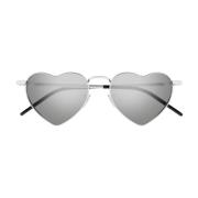 Sølv Geometrisk Solbriller
