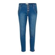 Blå Cream Crnomi 7/8 Denim Bukse Baiily Fit - Blå Jeans