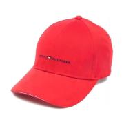 Rød Bomull Corporate Cap