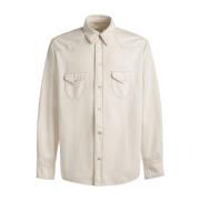 Klassisk Off-White Bomullsskjorte