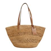 Basket Bag - Tan