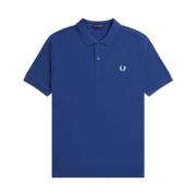 Koboltblå Slim Fit Polo